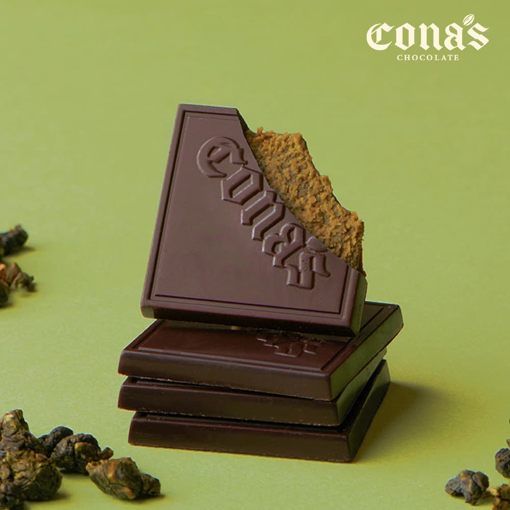 薄片夾心巧克力,妮娜,草莓,檸檬,烏龍,紅玉