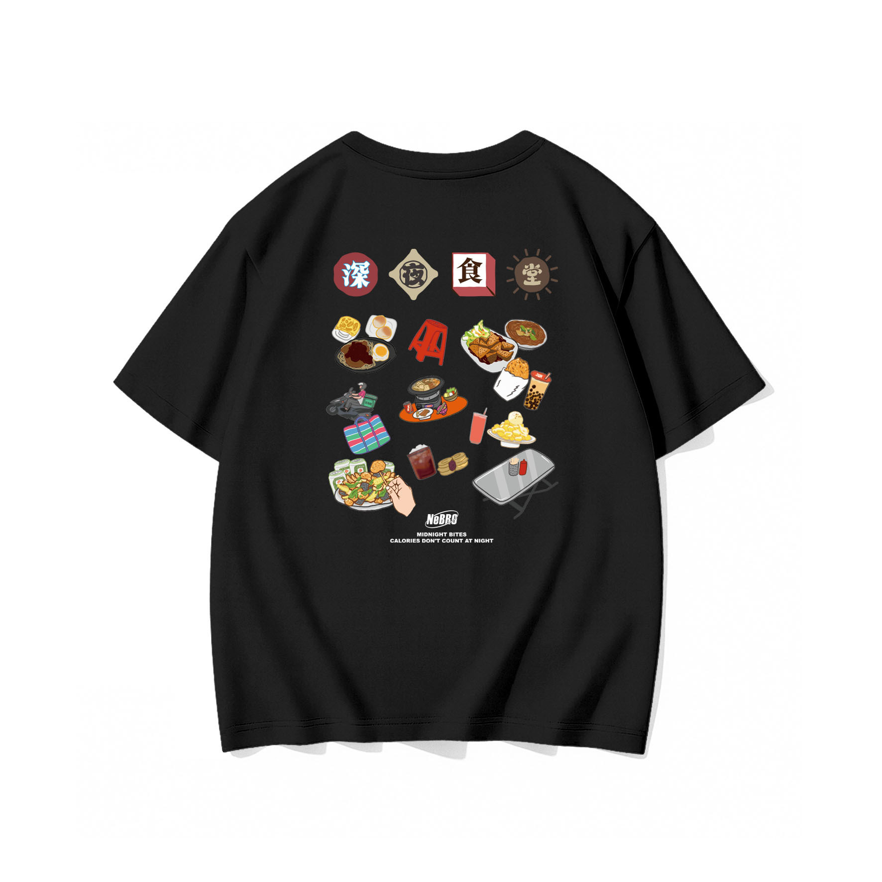 NeBro｜在地夜生活 短T,純棉,上衣,時尚,短袖,短TEE