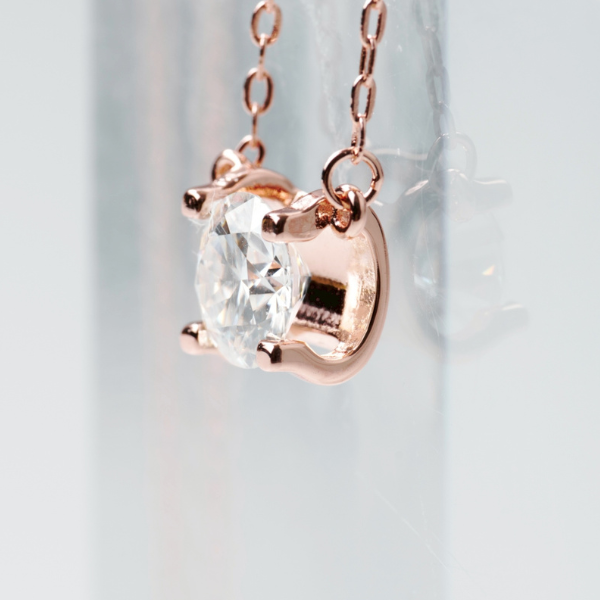 一克拉莫桑鑽玫瑰金項鍊,U60280003,一克拉莫桑鑽玫瑰金項鍊,所有商品,首飾配件,CGGA0900169