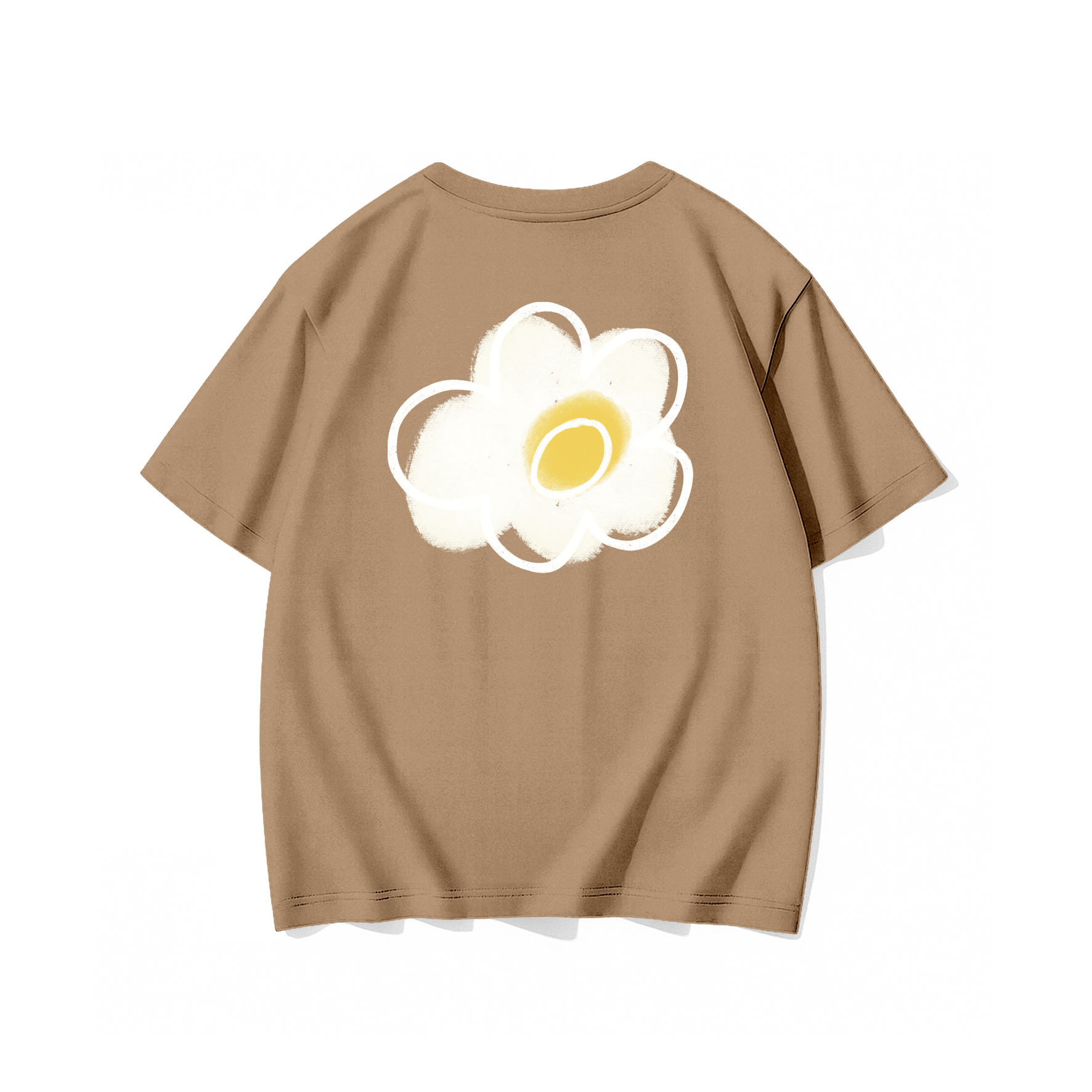 NeBro｜荷包蛋花 短T,純棉,流行,短袖,短TEE,時尚