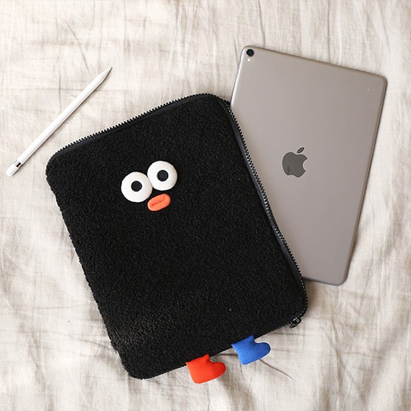 Brunch Brother 11吋平板包-毛絨小毛球,多層內袋、安全保護,U51680005,BrunchBrother11吋平板包-毛絨小毛球,多層內袋,安全保護