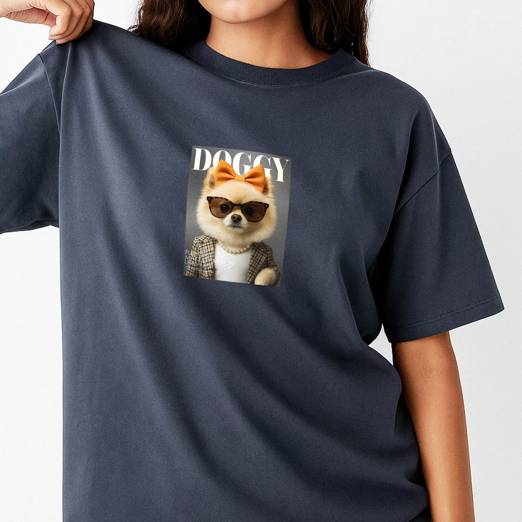 NeBro｜汪汪伸展台 短T,時尚,上衣,短袖,短TEE,純棉