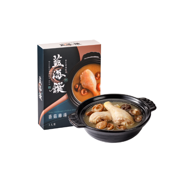 香菇/剝皮辣椒雞湯