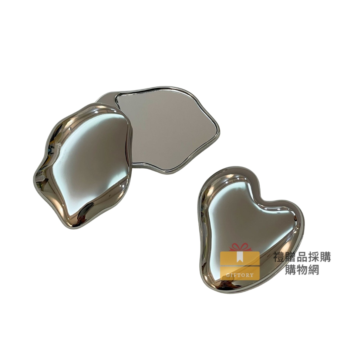 【客製化】金屬簡約迷你化妝鏡｜企業禮贈品採購