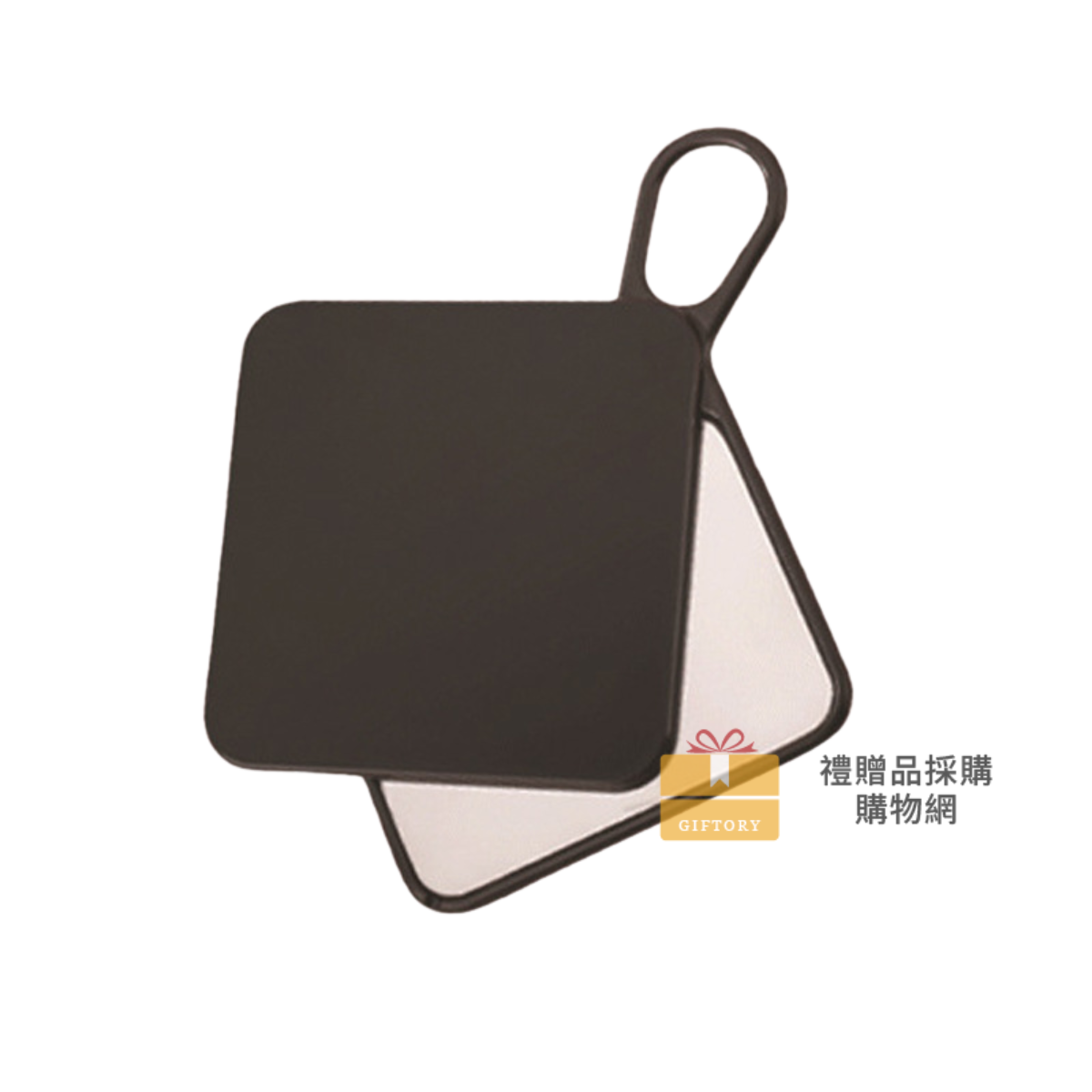 【客製化】方形旋轉式可掛隨身鏡｜企業禮贈品採購
