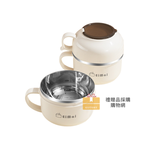 【客製化】好時光304不鏽鋼雙層餐盒｜企業禮贈品採購