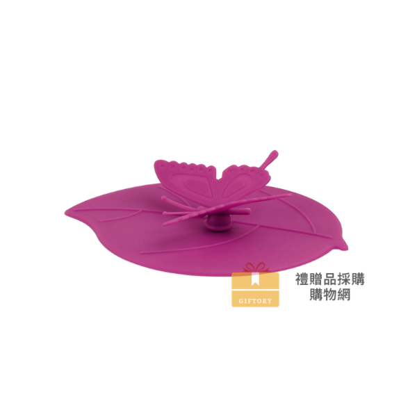 【客製化】矽膠蝴蝶造型杯蓋｜企業禮贈品採購
