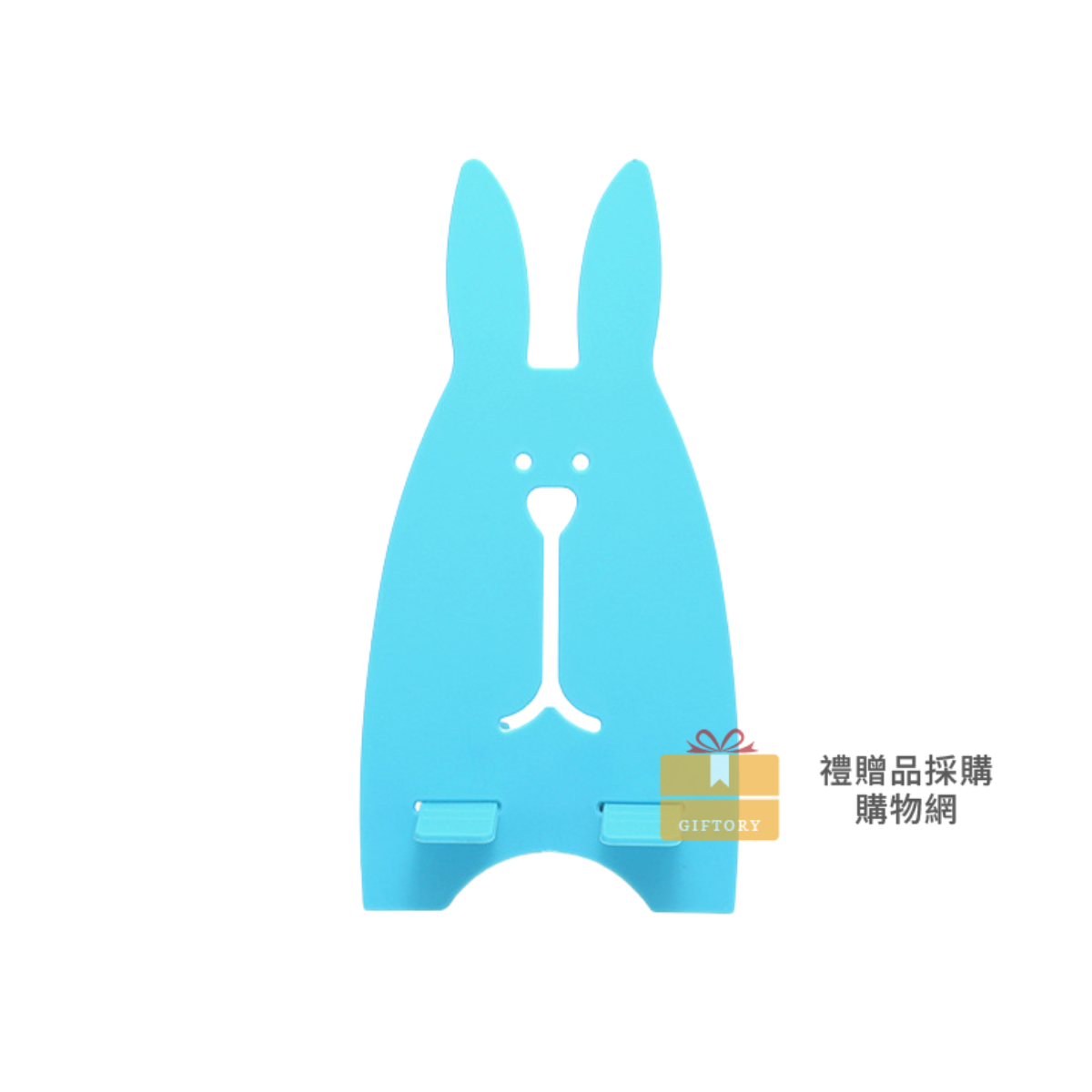【客製化】木質兔子手機支架｜企業禮贈品採購
