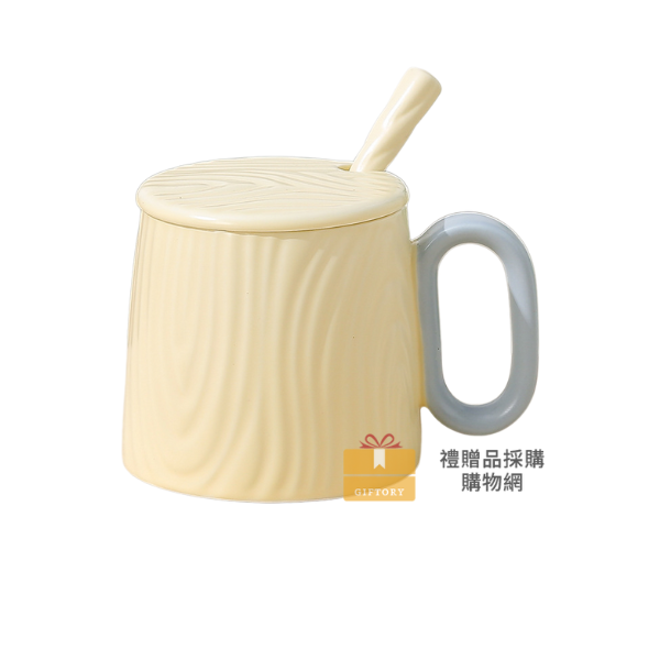 【客製化】奶油簡約陶瓷馬克杯｜企業禮贈品採購