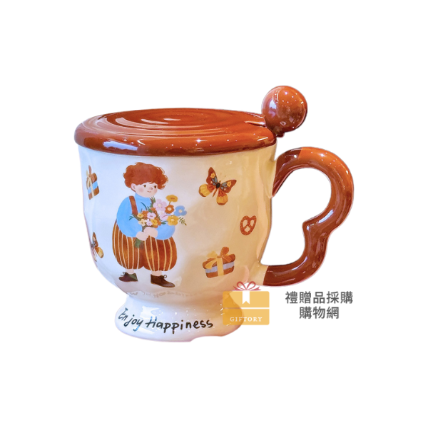 【客製化】情侶圖案咖啡馬克杯｜企業禮贈品採購