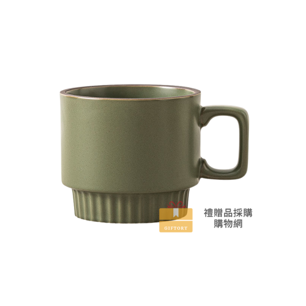 【客製化】疊疊陶瓷咖啡杯｜企業禮贈品採購