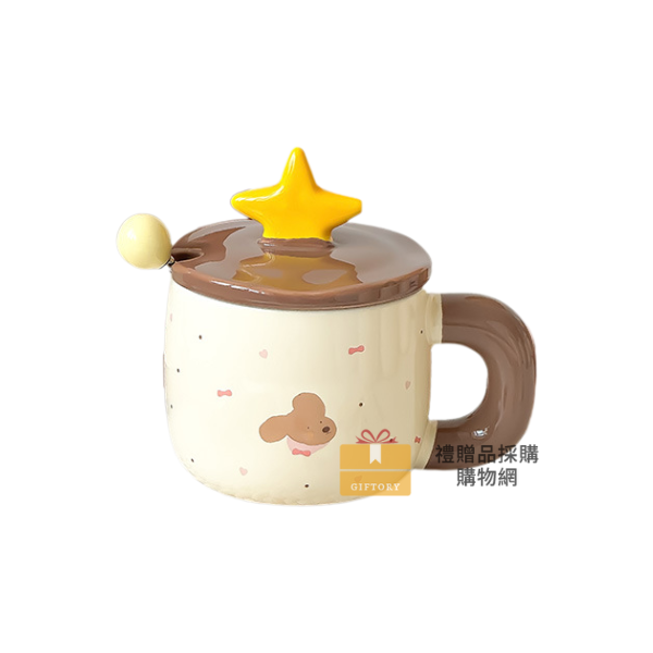 【客製化】可愛卡通造型陶瓷馬克杯｜企業禮贈品採購