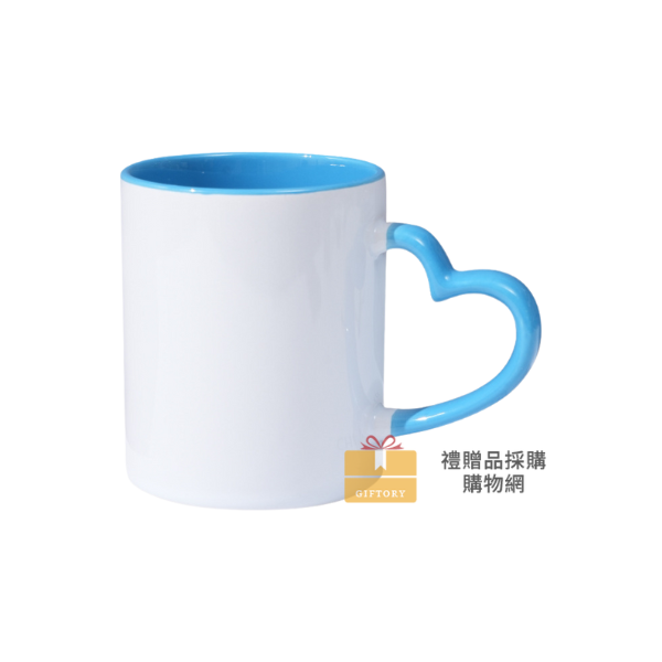 【客製化】心型握把咖啡馬克杯｜企業禮贈品採購