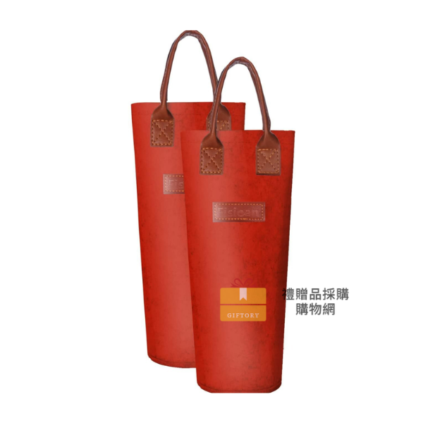【客製化】毛氈布紅酒瓶收納袋｜企業禮贈品採購