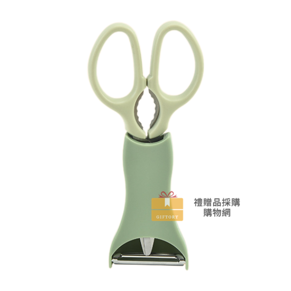 【客製化】食物剪刀與刨刀兩件組｜企業禮贈品採購