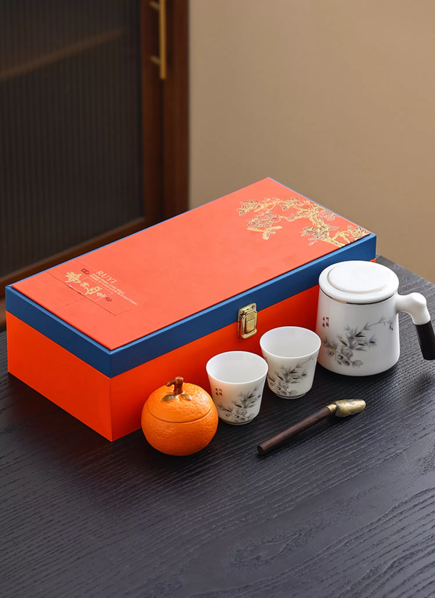 【客製化】紅色柿柿如意陶瓷茶具組｜企業禮贈品採購,實際價格以報價為主,U53340003,【客製化】紅色柿柿如意陶瓷茶具組｜企業禮贈品採購,商品皆有最低訂購量，請洽詢客服。,客製化禮贈品LINE詢問：@giftory