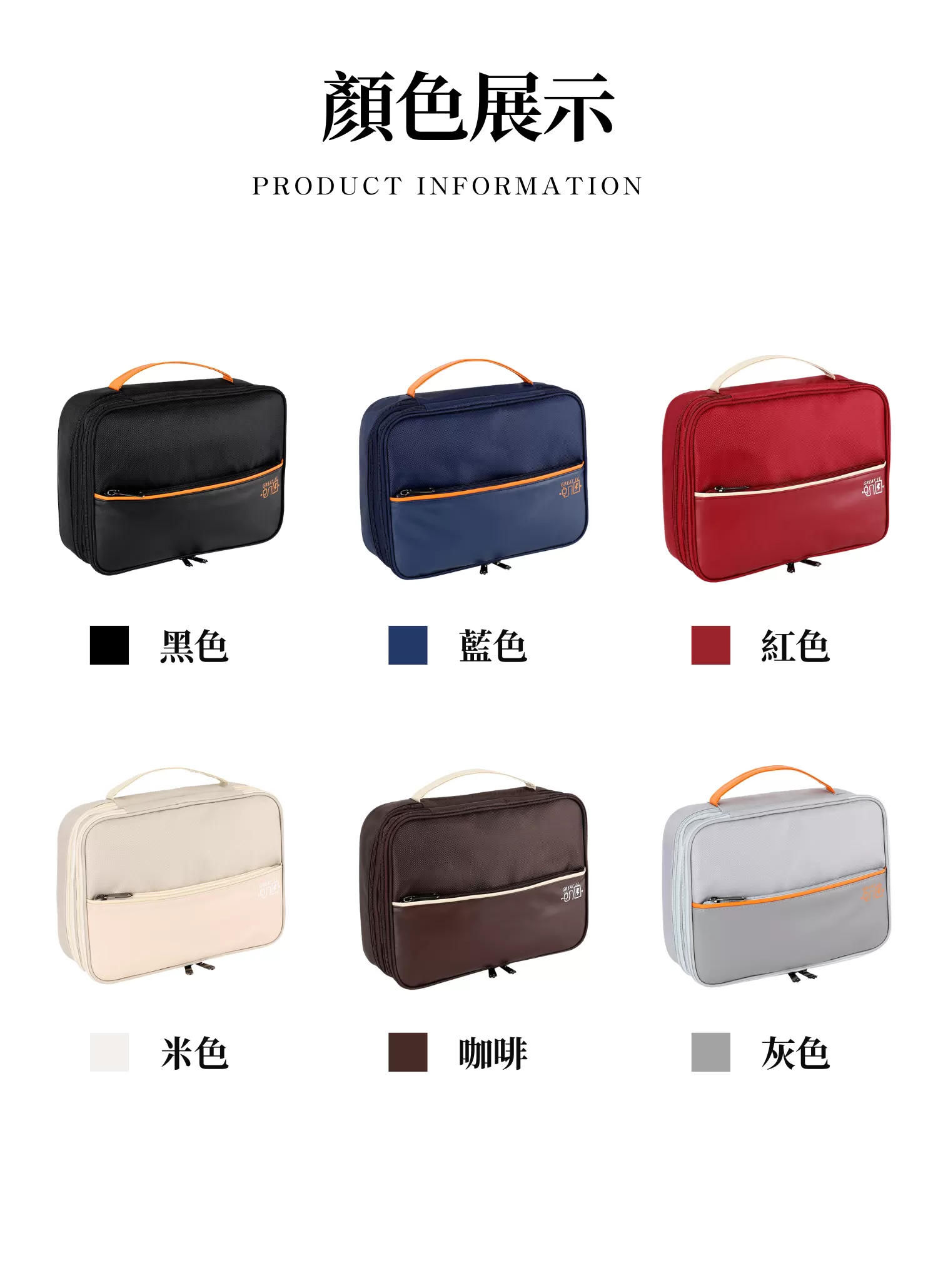 【客製化】三層3C數位配件收納包｜企業禮贈品採購