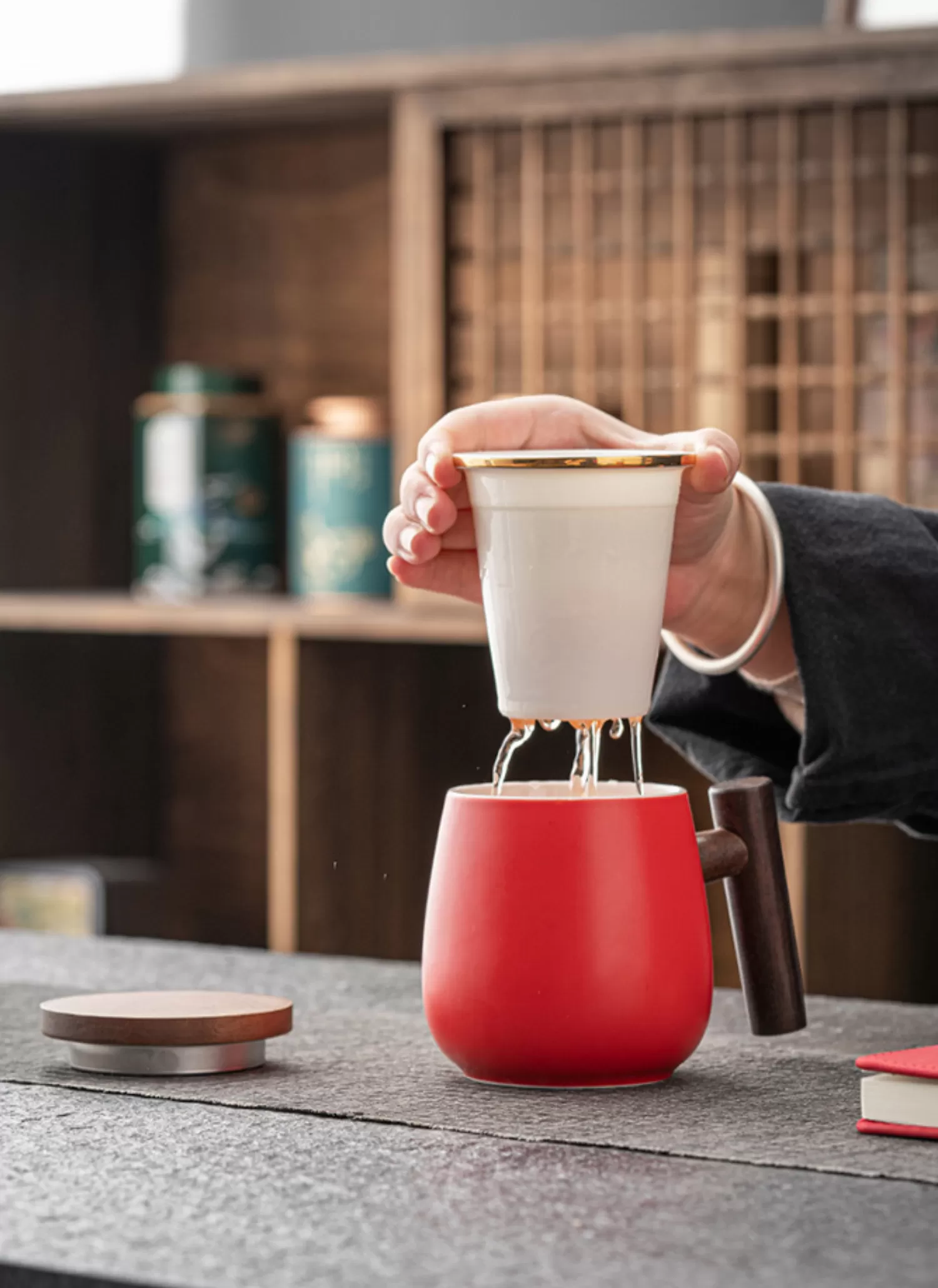 【客製化】紅色陶瓷商務禮品茶水套組｜企業禮贈品採購,實際價格以報價為主,U53340004,【客製化】紅色陶瓷商務禮品茶水套組｜企業禮贈品採購,商品皆有最低訂購量，請洽詢客服。,客製化禮贈品LINE詢問：@giftory