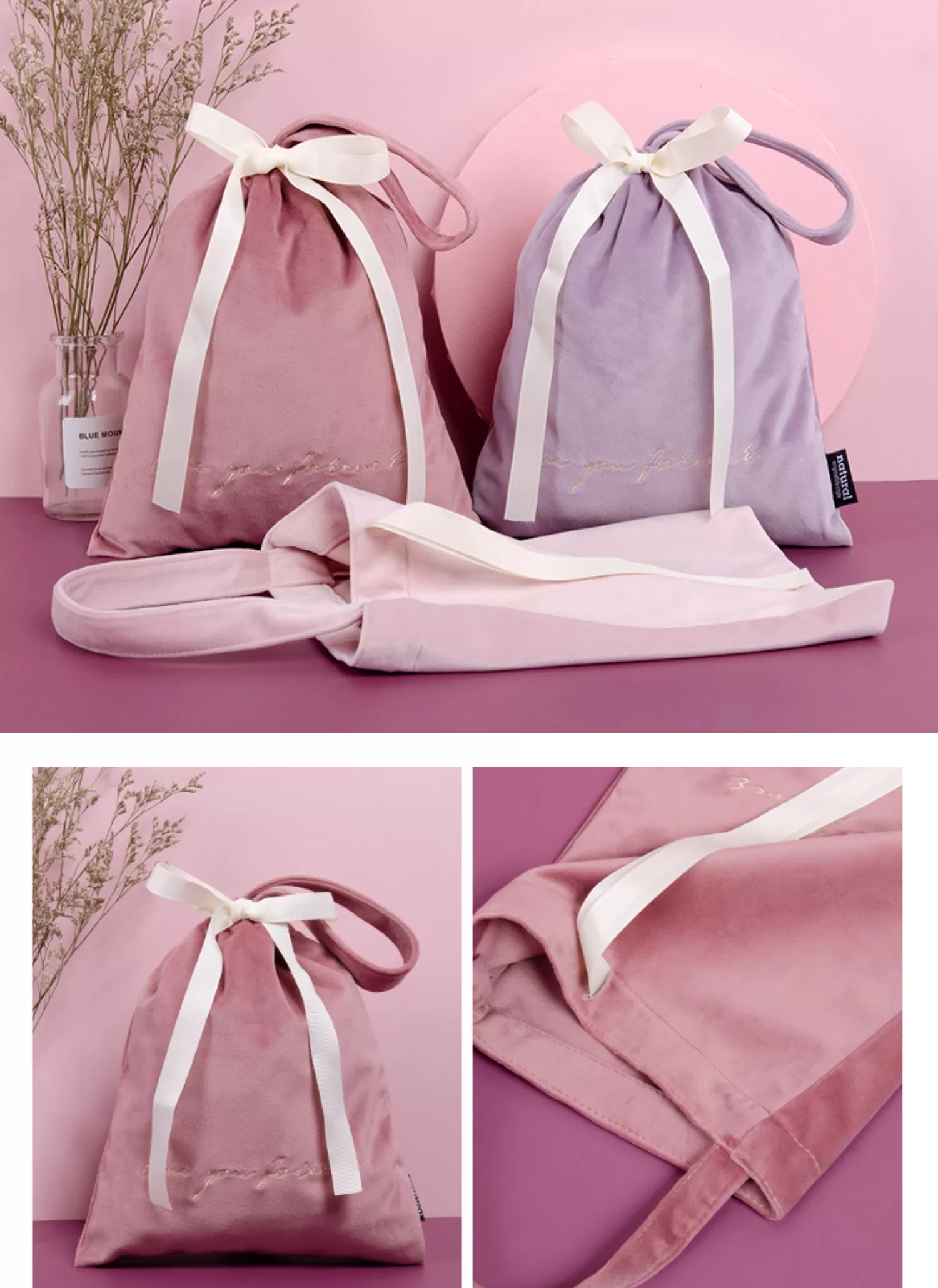 【客製化】輕奢刺繡手提抽繩絨布袋｜企業禮贈品採購,實際價格以報價為主,U61120011,【客製化】輕奢刺繡手提抽繩絨布袋｜企業禮贈品採購,商品皆有最低訂購量，請洽詢客服。,大容量