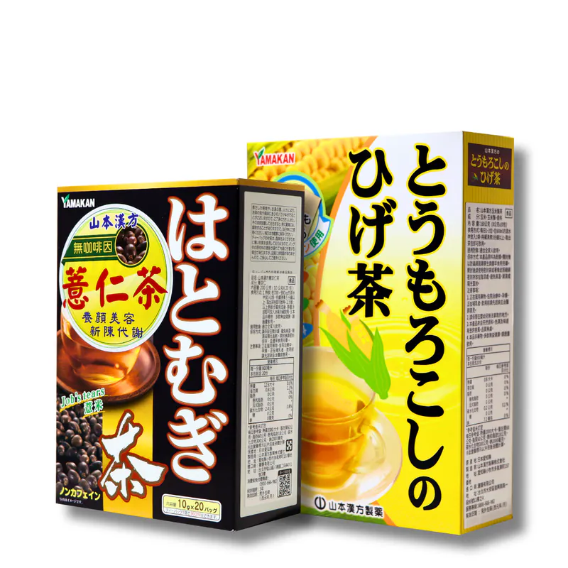 【山本漢方】玉米鬚茶+薏苡仁茶