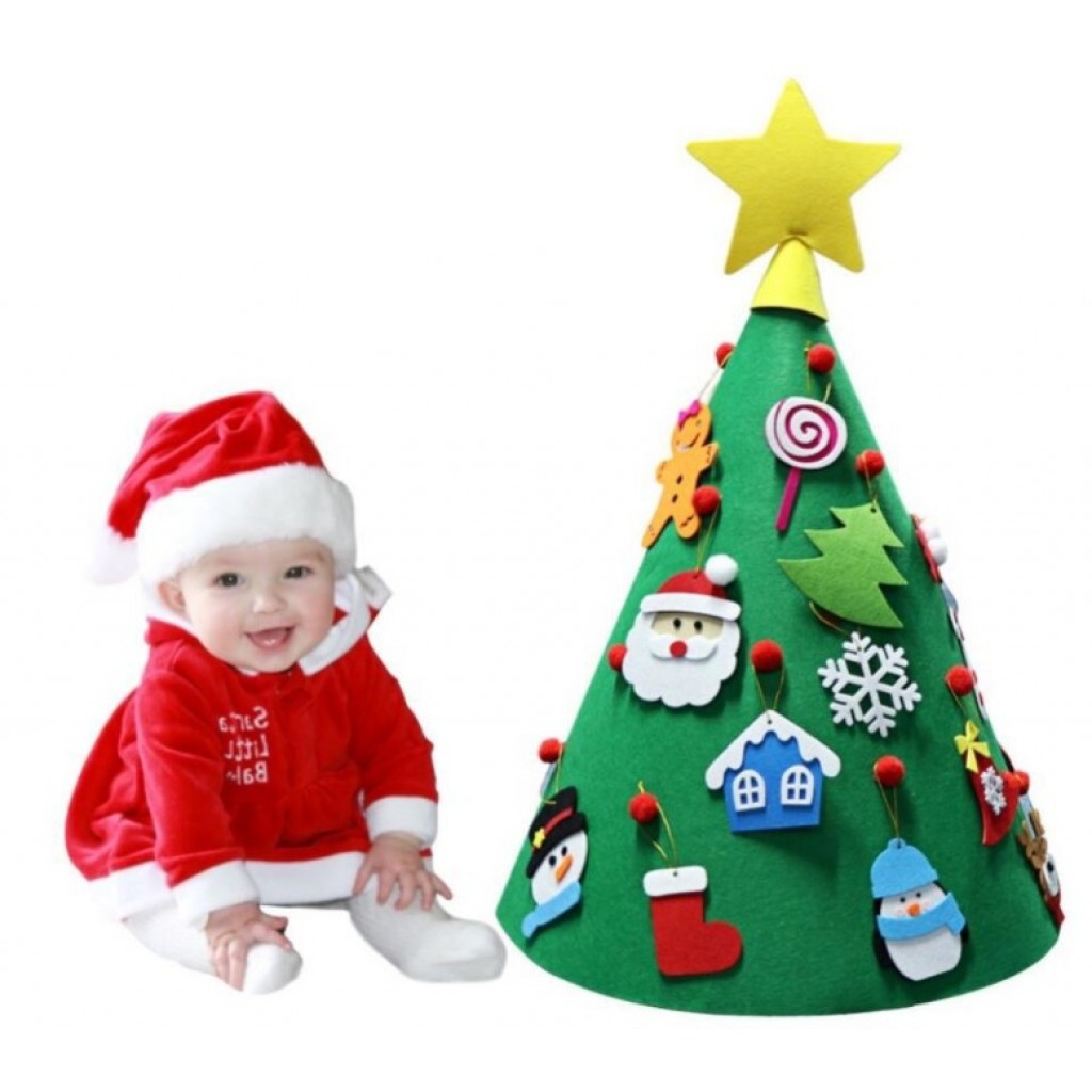 兒童3D立體錐DIY聖誕樹/組