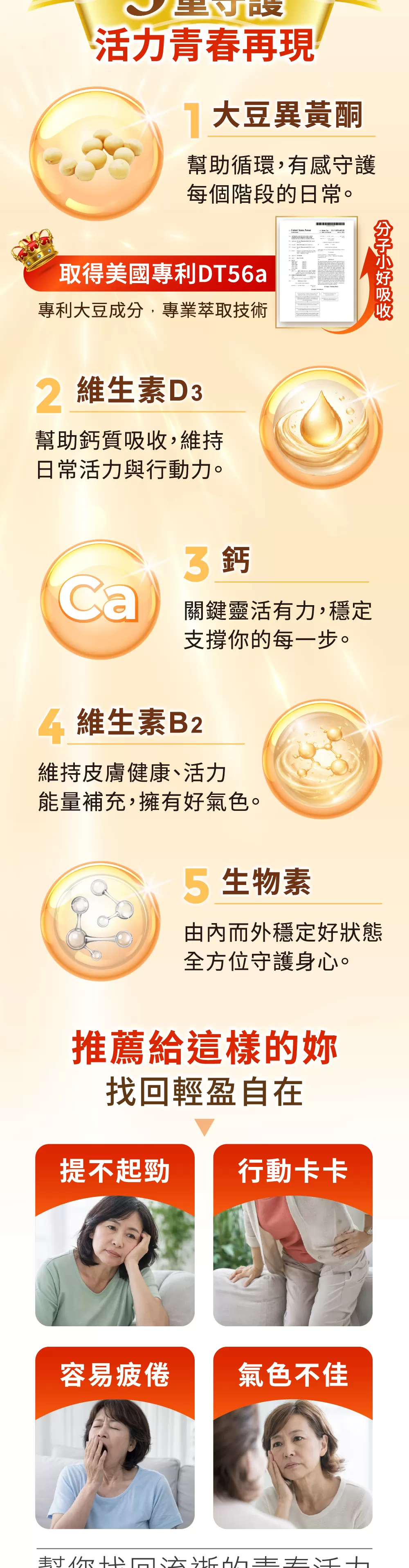 悠自在芙婷寶® 56粒 買3送1-台灣地區總經銷,行動自如好活力,U61180005,悠自在芙婷寶®56粒買3送1-台灣地區總經銷,穩定支撐每一步,穩健有力