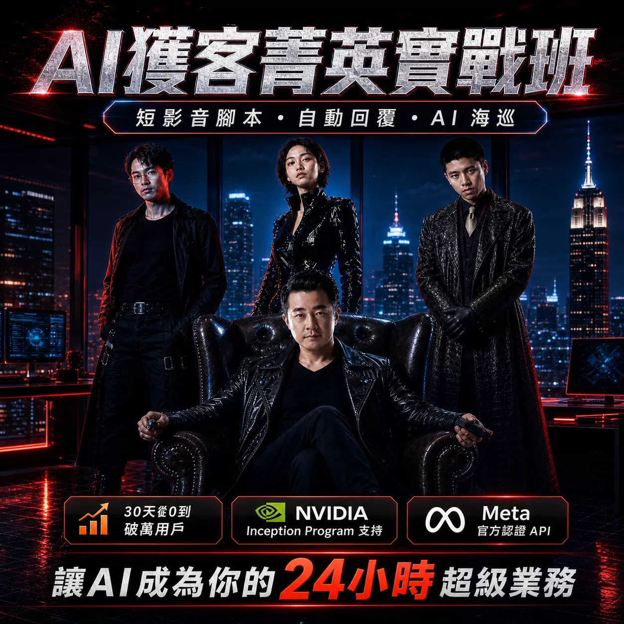 AI獲客菁英實戰班