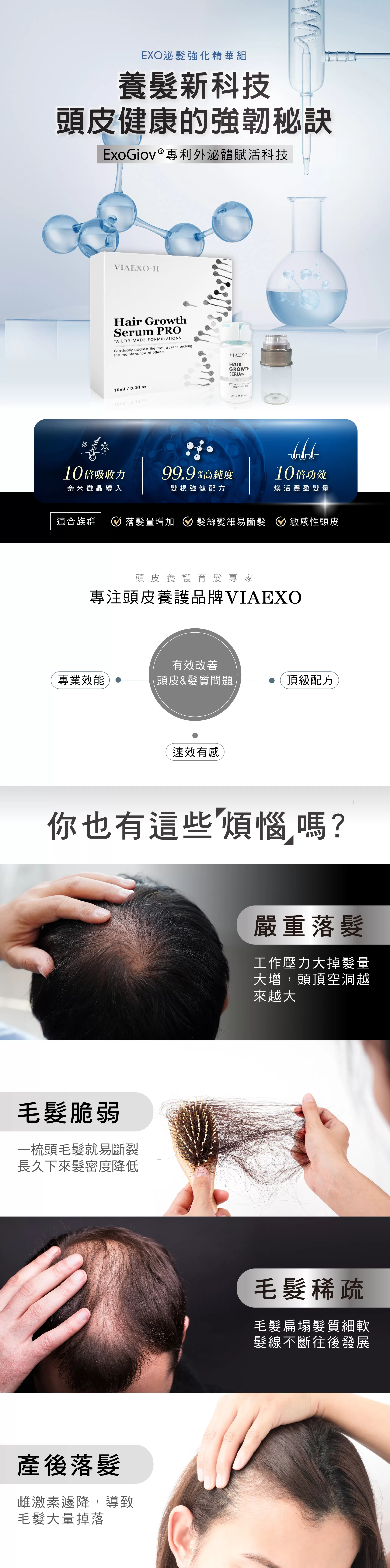 EXO泌髮強化精華組