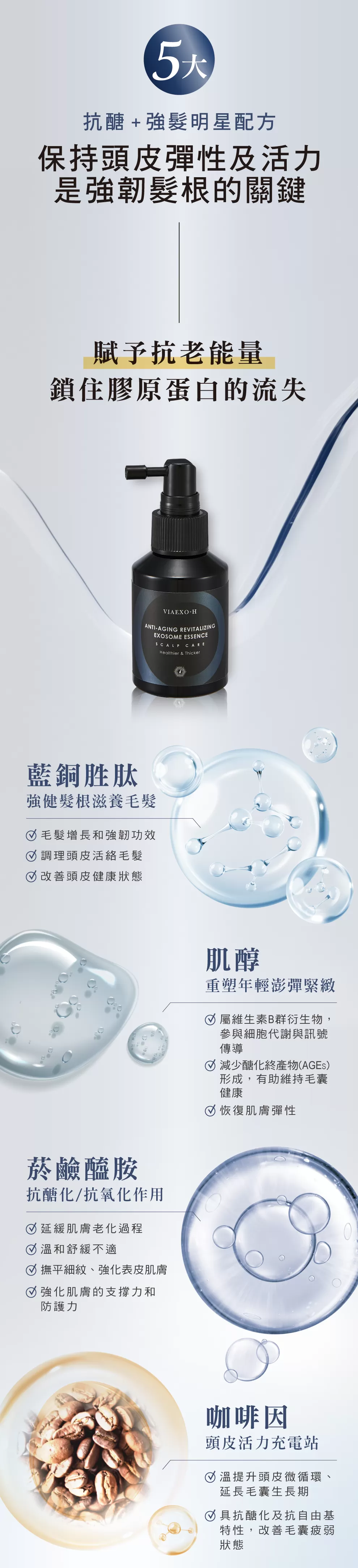 EXO泌髮抗醣賦活精華