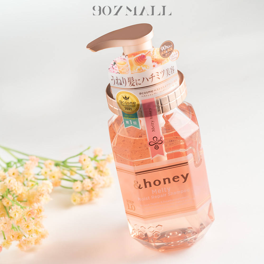 &honey melty蜂蜜亮澤柔順護理洗髮精1.0/440g