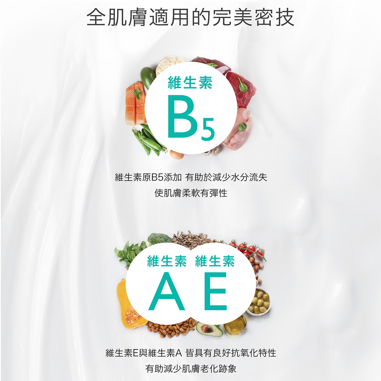 維他命E + PRO維生素B5乳霜
