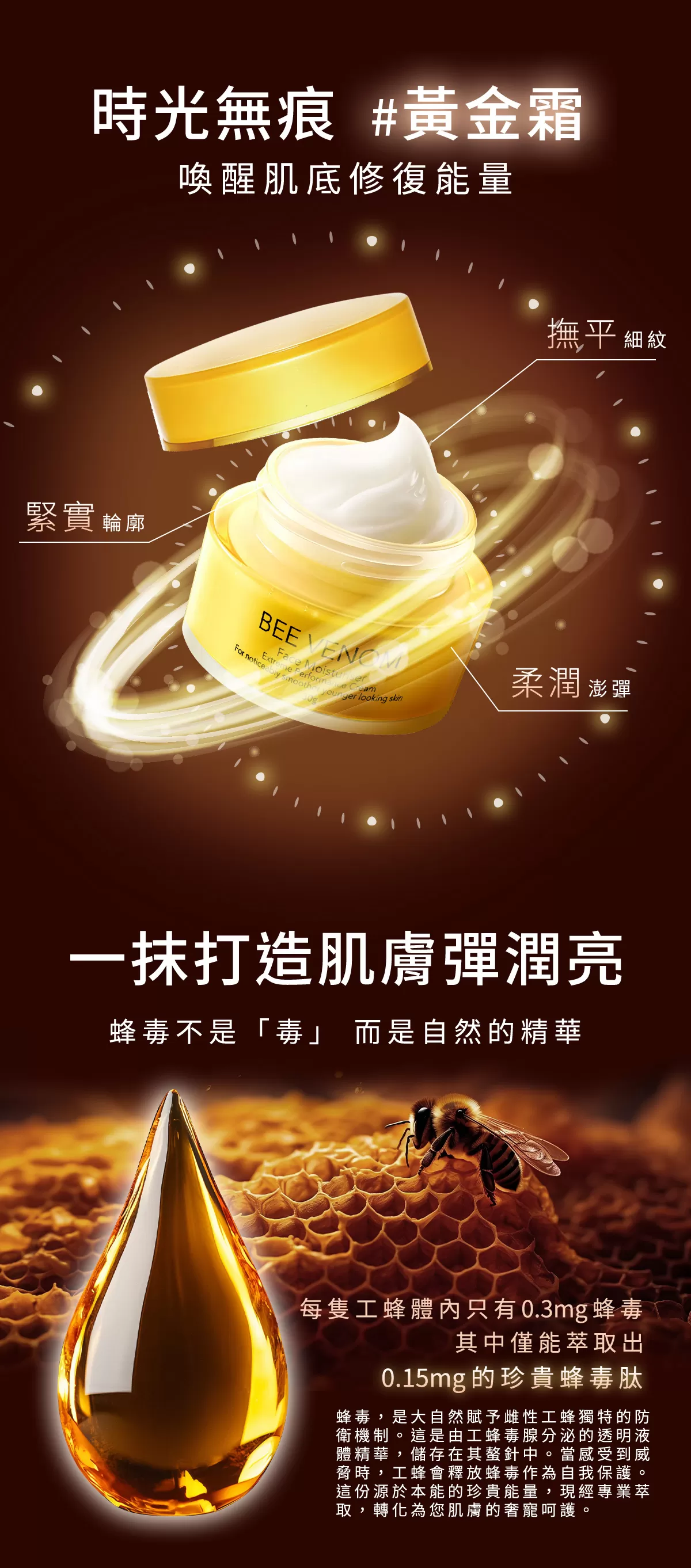 澳洲蜂肽皺效緊緻霜 30g,70003,澳洲蜂肽皺效緊緻霜30g,美容保養,70003_1