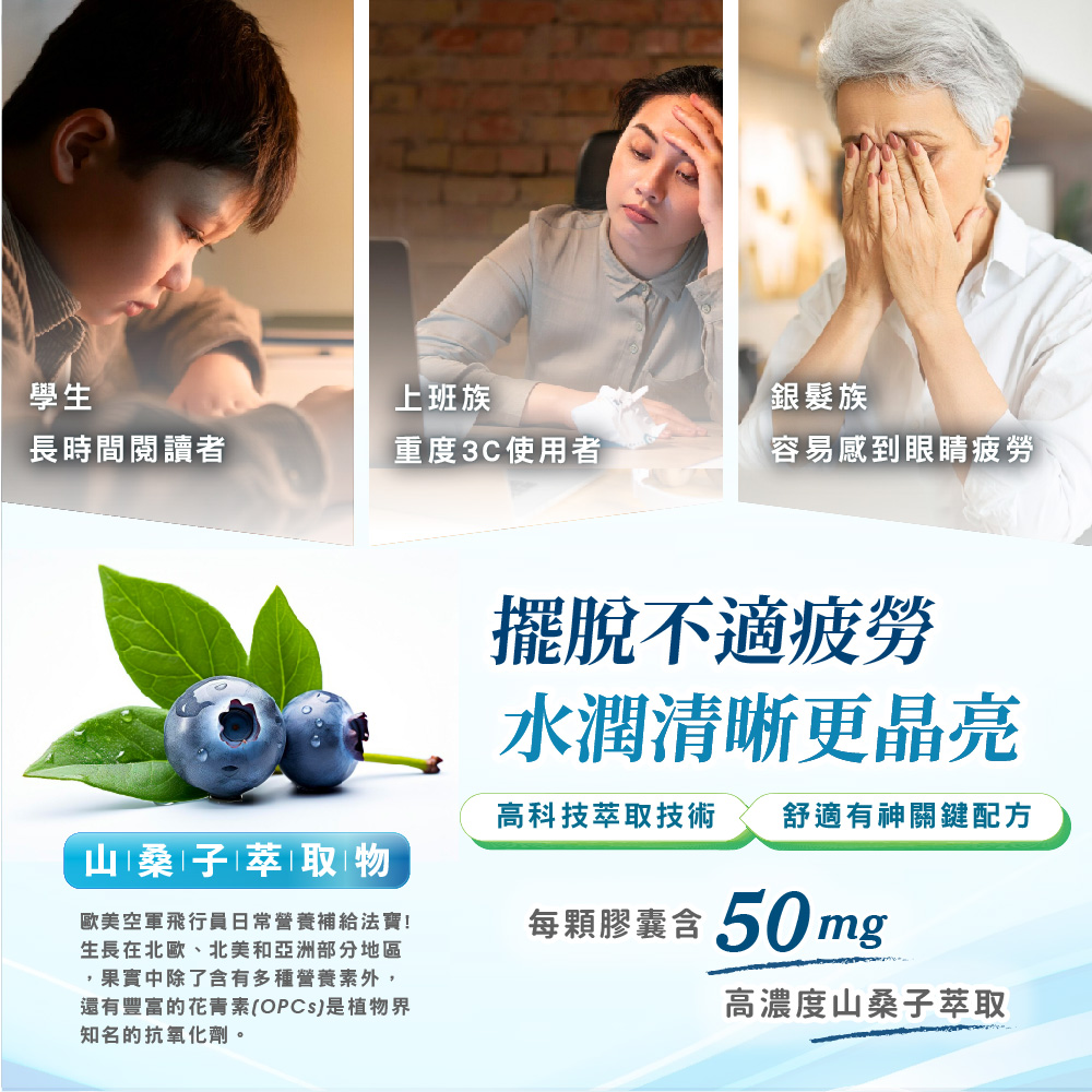 澳洲山桑子葉黃素膠囊 (120顆)