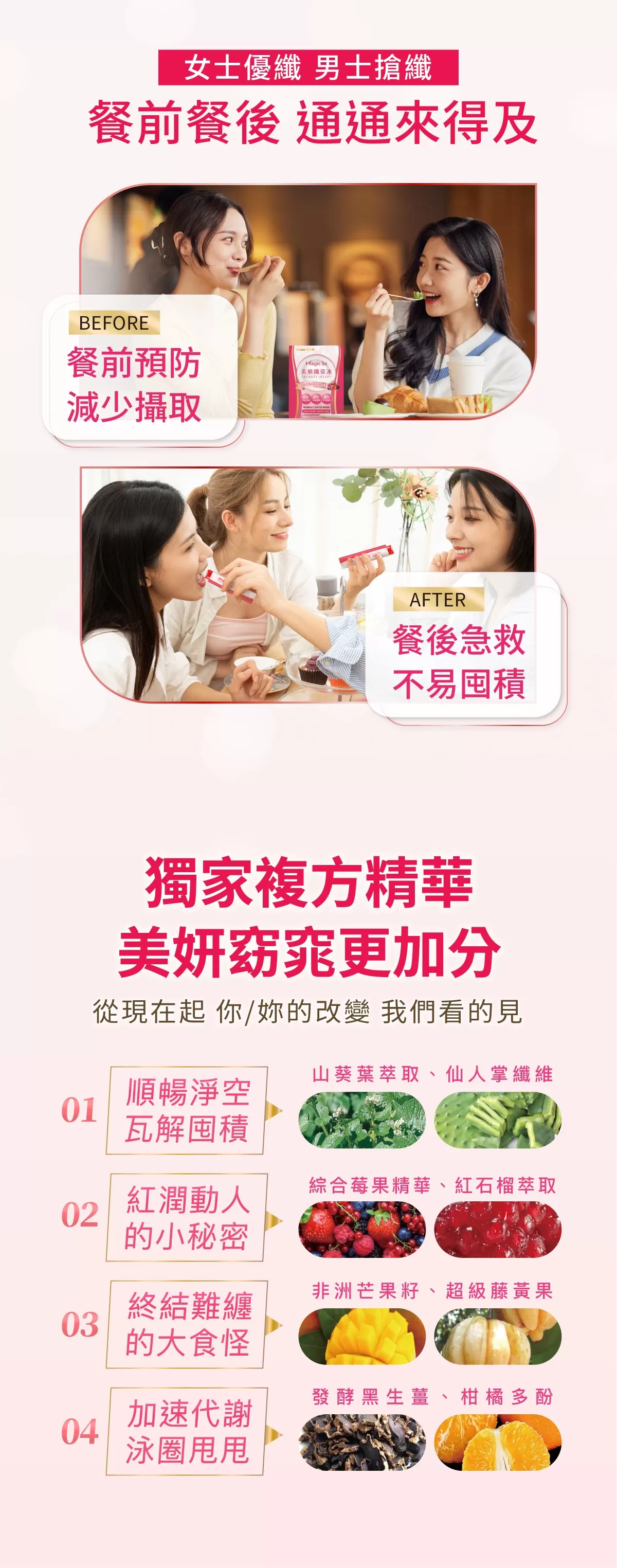 Magic So 美妍纖姿凍*2盒(10包/盒),U60830002,MagicSo美妍纖姿凍*2盒(10包/盒),九大複方,促進代謝,拒絕嘴饞