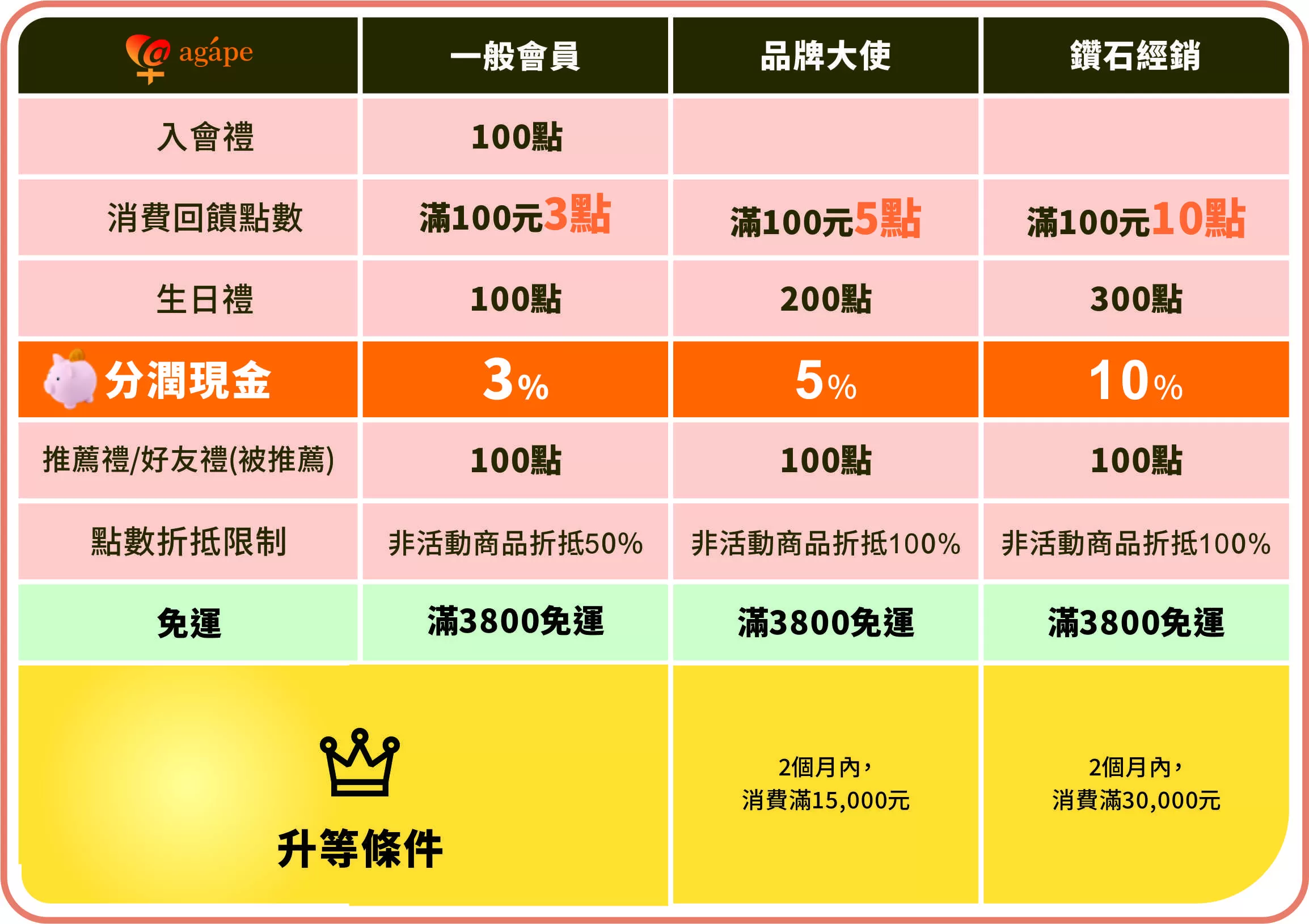 晉升鑽石經銷．大禮包