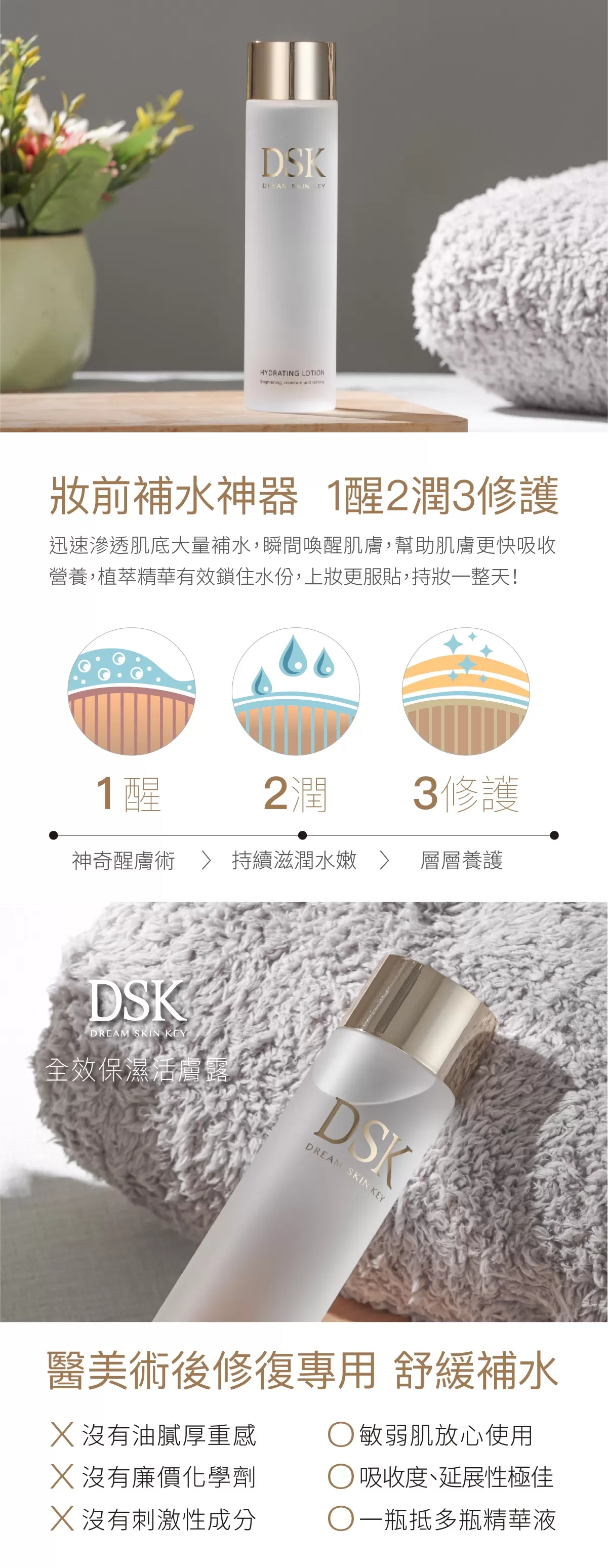 DSK全效保濕活膚露2瓶組(150ml/瓶),U61020001,DSK全效保濕活膚露2瓶組(150ml/瓶),專利鎖水磁石,沙漠複方植萃,所有商品