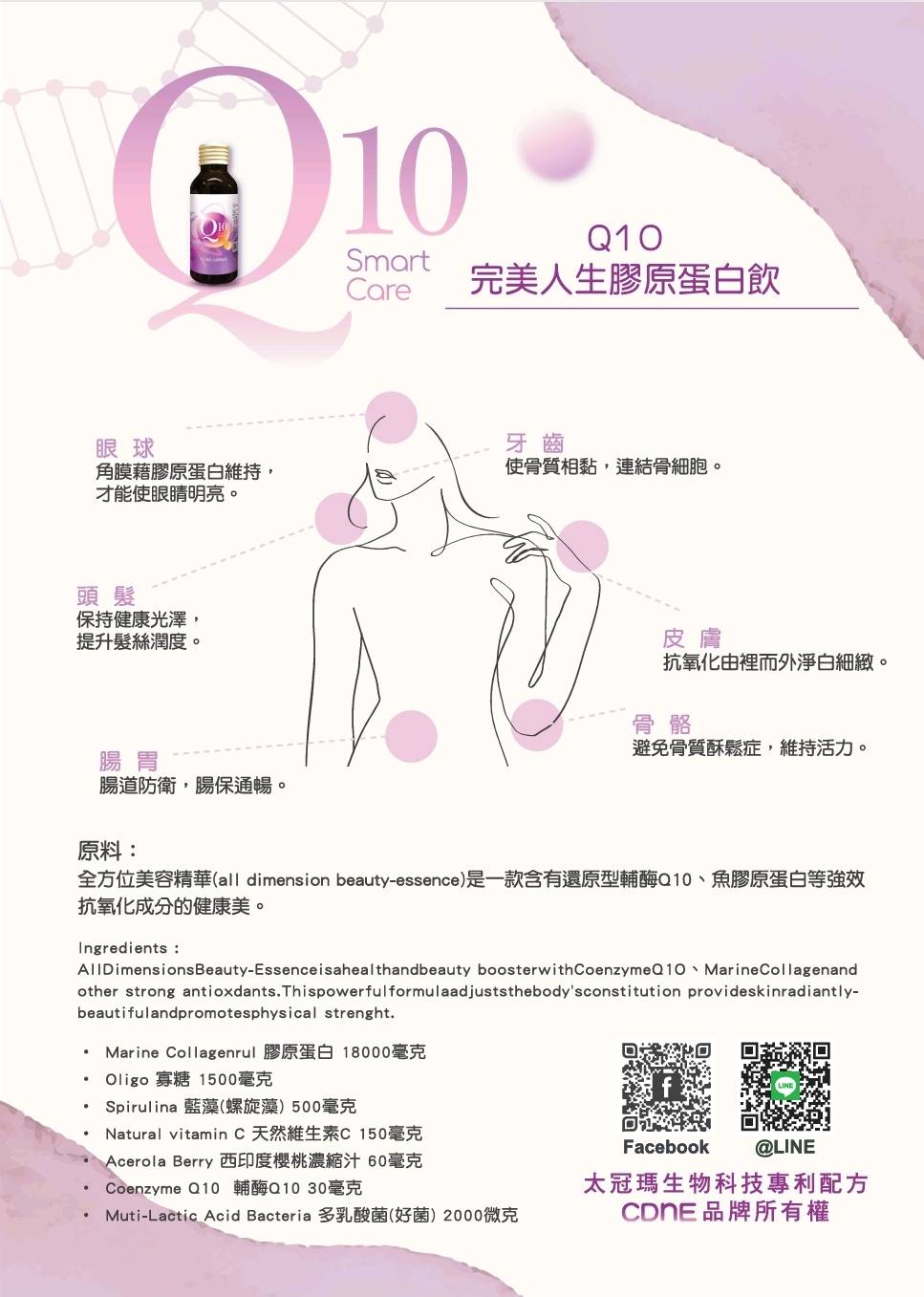 Q10完美人生膠原蛋白飲試飲組