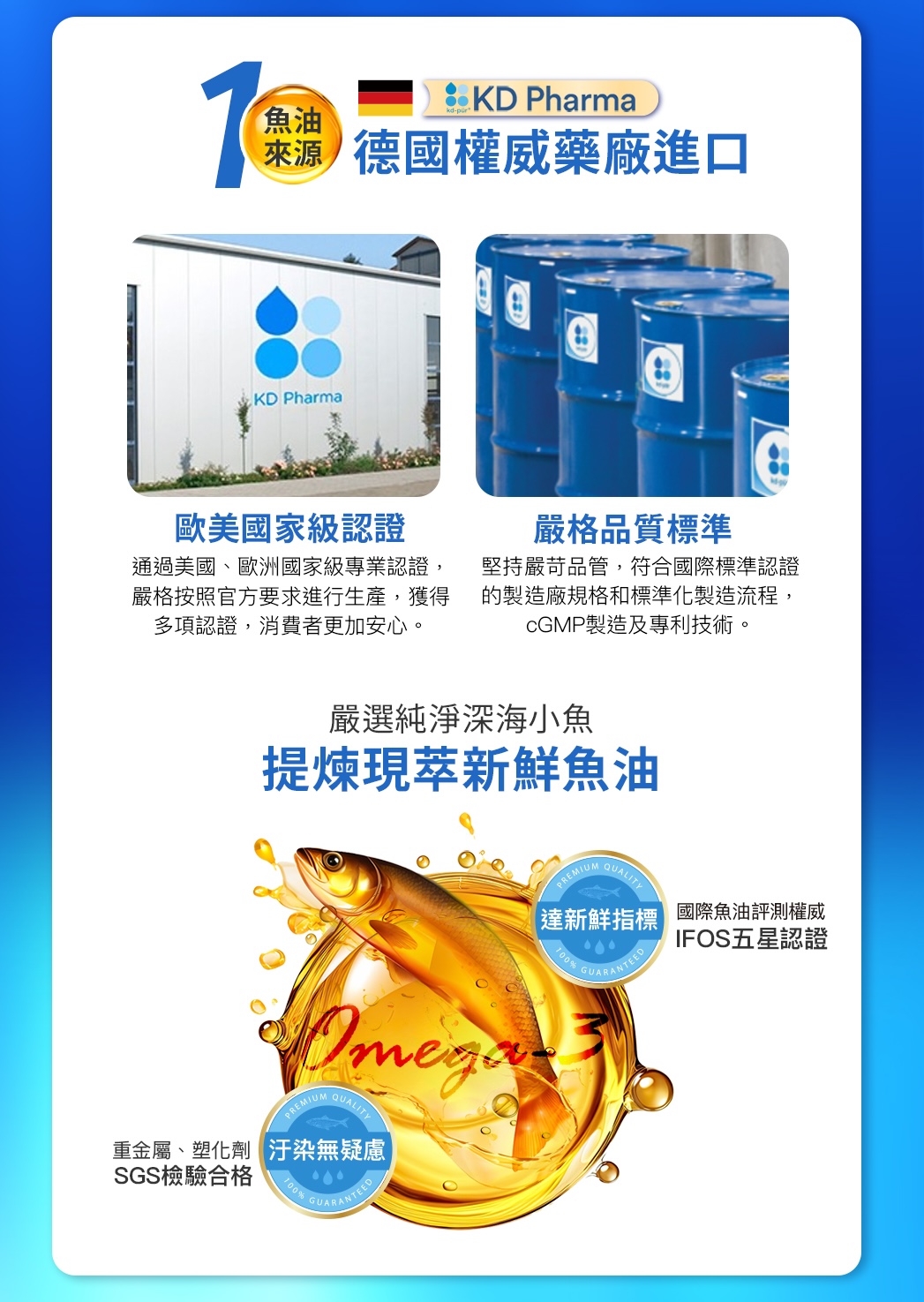 Aicom艾力康 德國頂級高濃度魚油