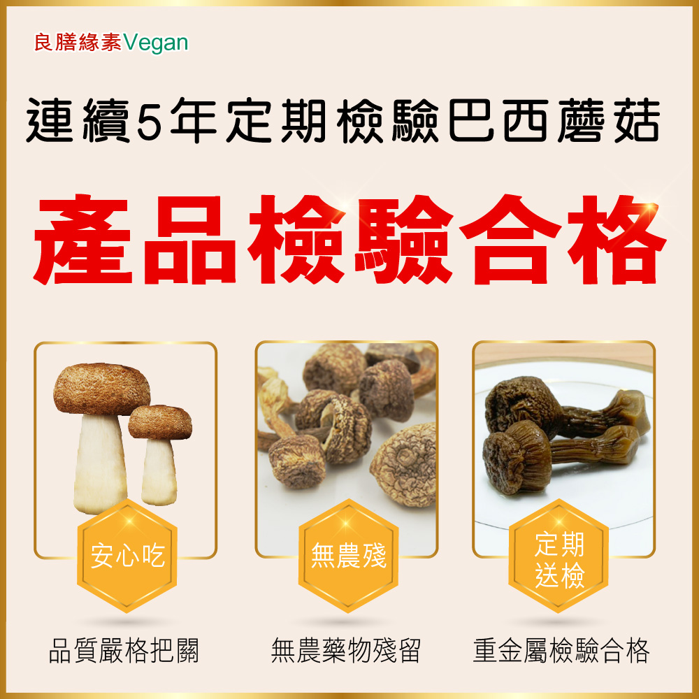 台灣巴西蘑菇(姬松茸)60g乾菇-共12包