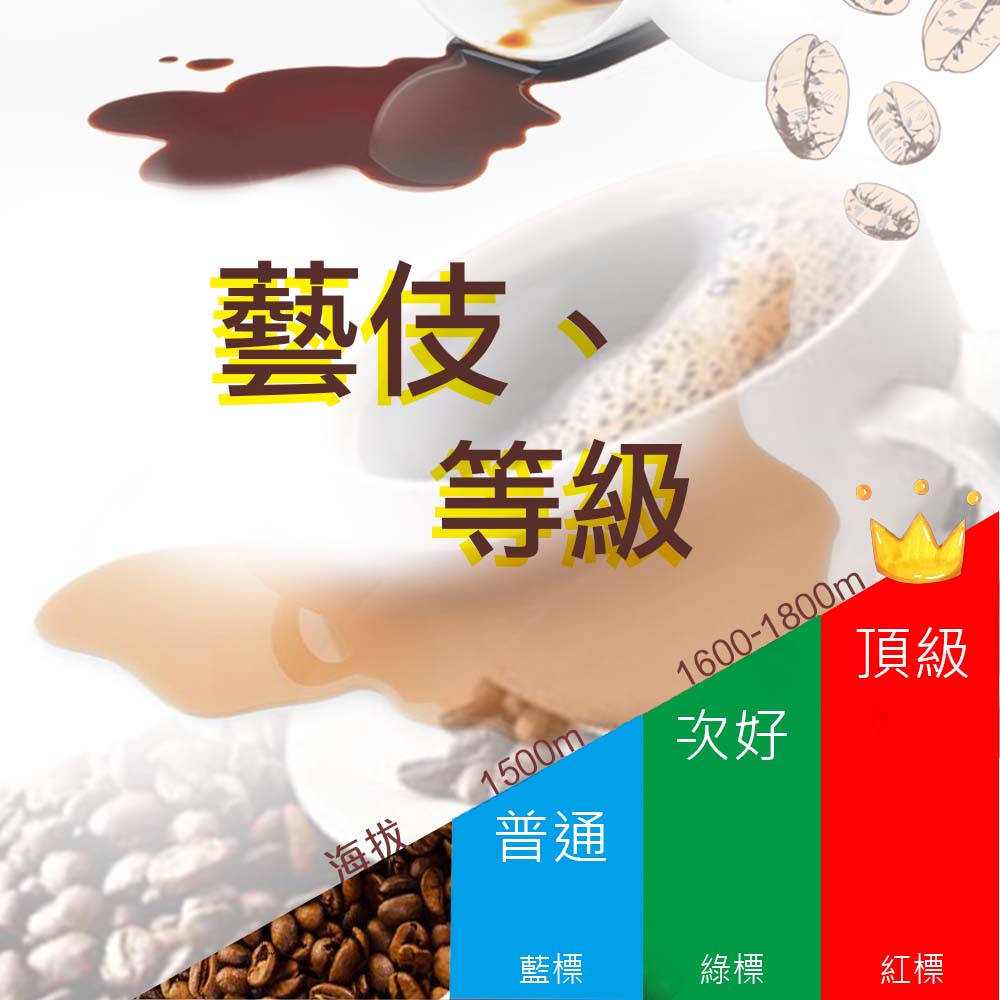 頂級紅標藝伎咖啡豆熟豆｜ (半磅)黑咖啡現貨