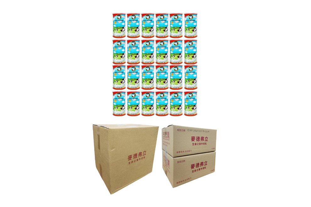 [2025New外泌體]美國進口原料 麥德弗立 生命之泉牛初乳公司貨 台大癌醫有門市值得信任450g*24 罐/大箱-銀髮篇