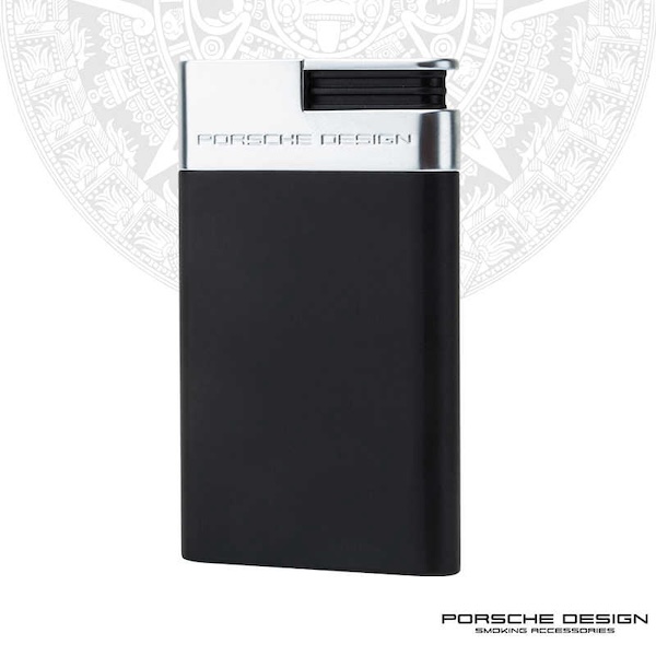 「Lubinski 台灣官方總代理」原裝正品 保時捷 Porsche Design 藍焰單直衝雪茄打火機｜Capadura｜