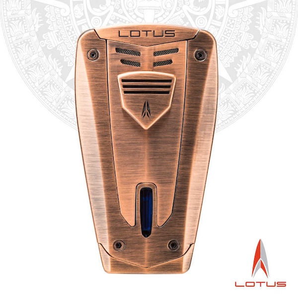 「Lubinski 台灣官方總代理」LOTUS美國正品原裝 藍焰三直衝防風雪茄打火機｜Capadura｜