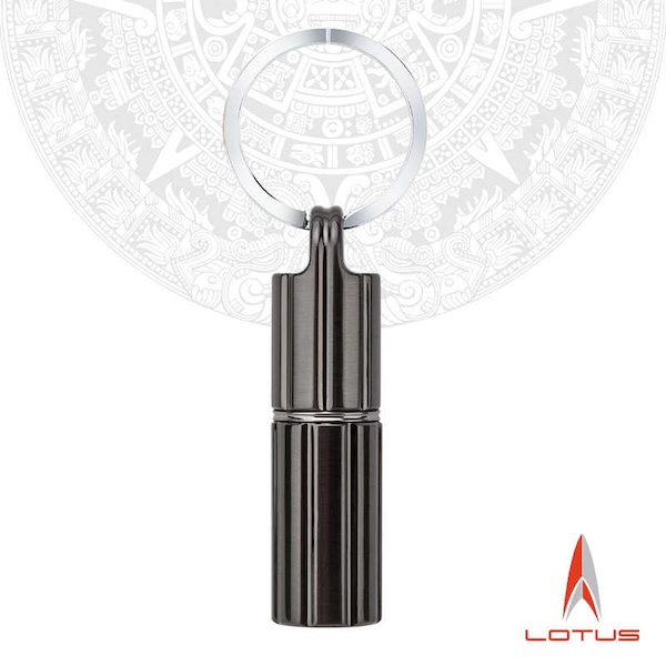 「Lubinski 台灣官方總代理」LOTUS 原裝正品 美國蓮花 不鏽鋼三段式11MM鑽雪茄開孔器｜Capadura｜