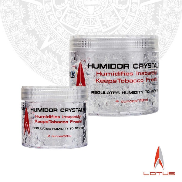 「Lubinski 台灣官方總代理」LOTUS 原裝正品 美國蓮花 雪茄保濕珠 雪茄盒加濕器｜Capadura｜