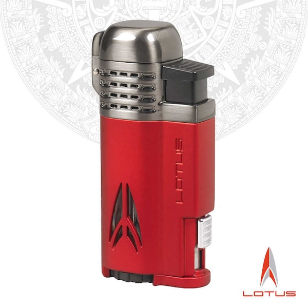 「Lubinski 台灣官方總代理」LOTUS蓮花 原裝正品 多功能帶鑽孔器雪茄打火機｜Capadura｜