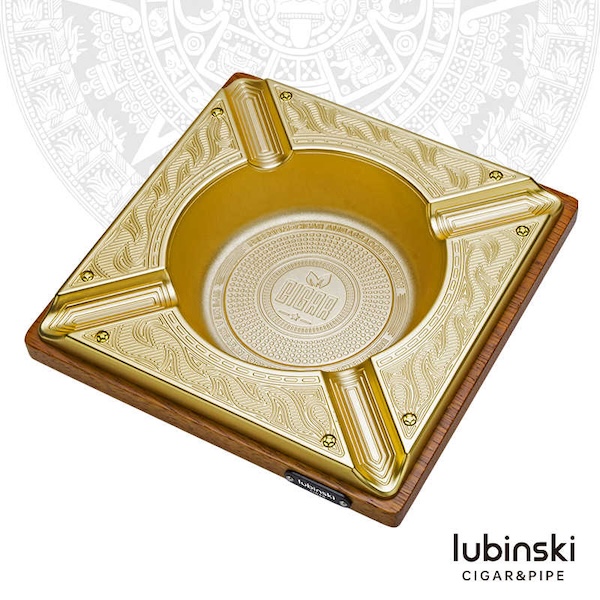「Lubinski 台灣官方總代理」LUBINSKI 古巴雪茄煙具配件 四槽雪茄煙灰缸 ｜Capadura｜