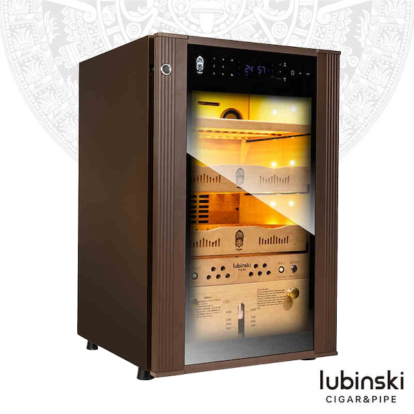 「Lubinski 台灣官方總代理」智能恆溫恆濕淨氨雪茄櫃｜Capadura｜
