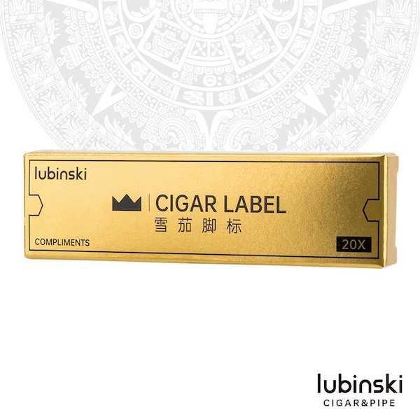 「Lubinski 台灣官方總代理」 自黏防曝裂雪茄腳標 雪茄固定帶｜Capadura｜