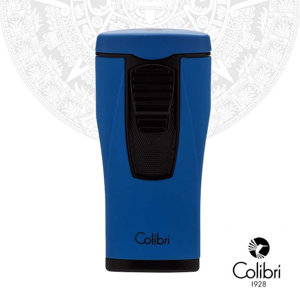 「Lubinski 台灣官方總代理」Colibri 美國 充氣防風 三直衝雪茄打火機 ｜Capadura｜
